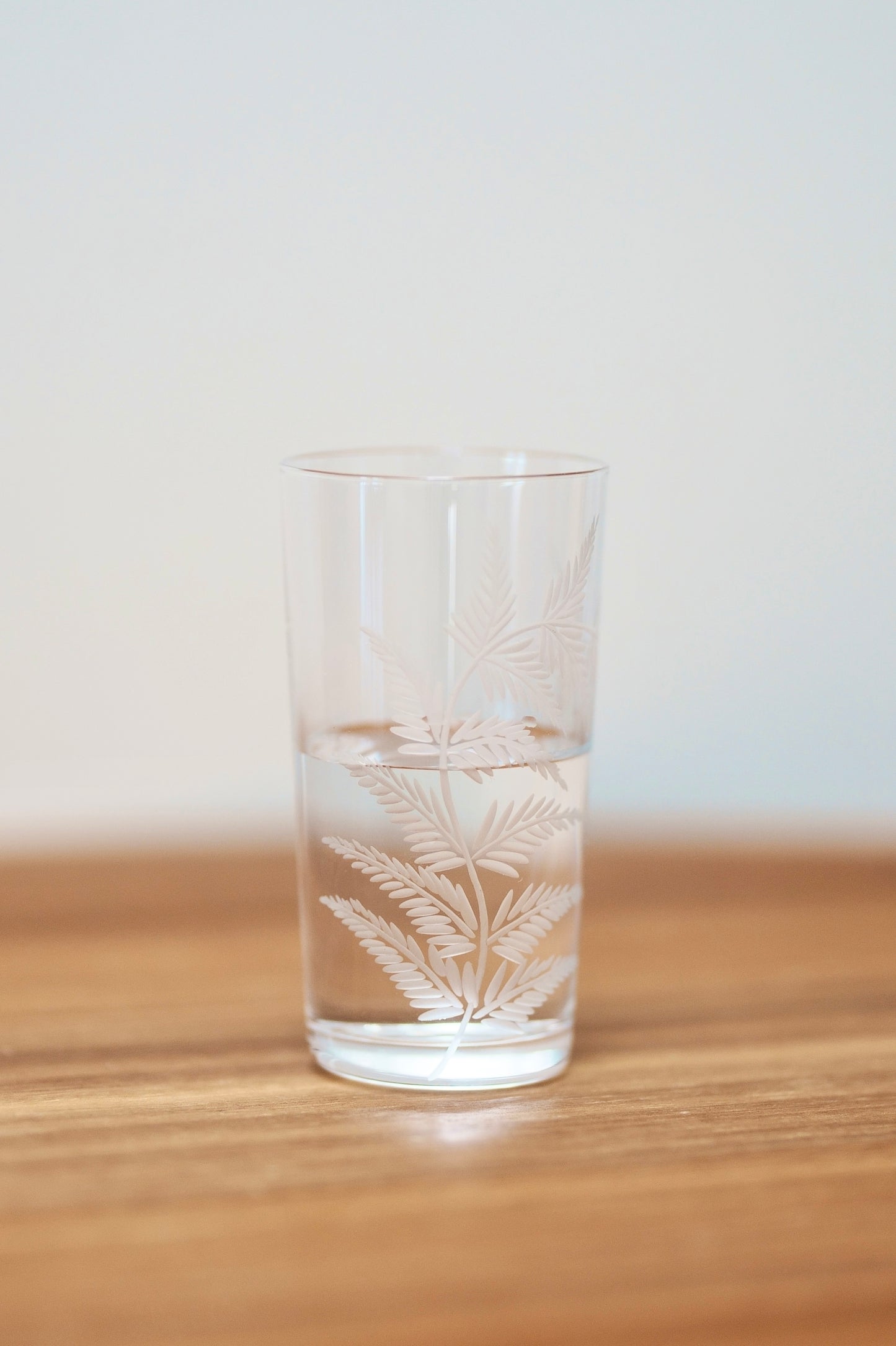 Hirota Glass Tumbler "Leaf" 150ml UR-73