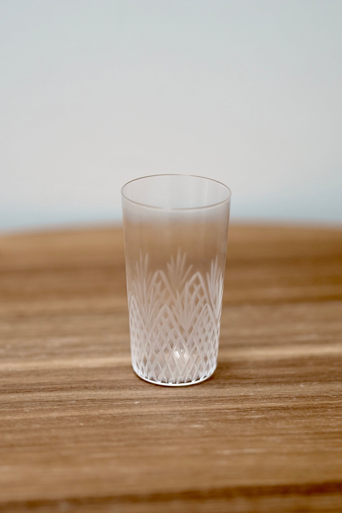 Hirota Glass Tokyo Classic Ultra-thin glass tumbler "Grate" 5oz TC-2-5