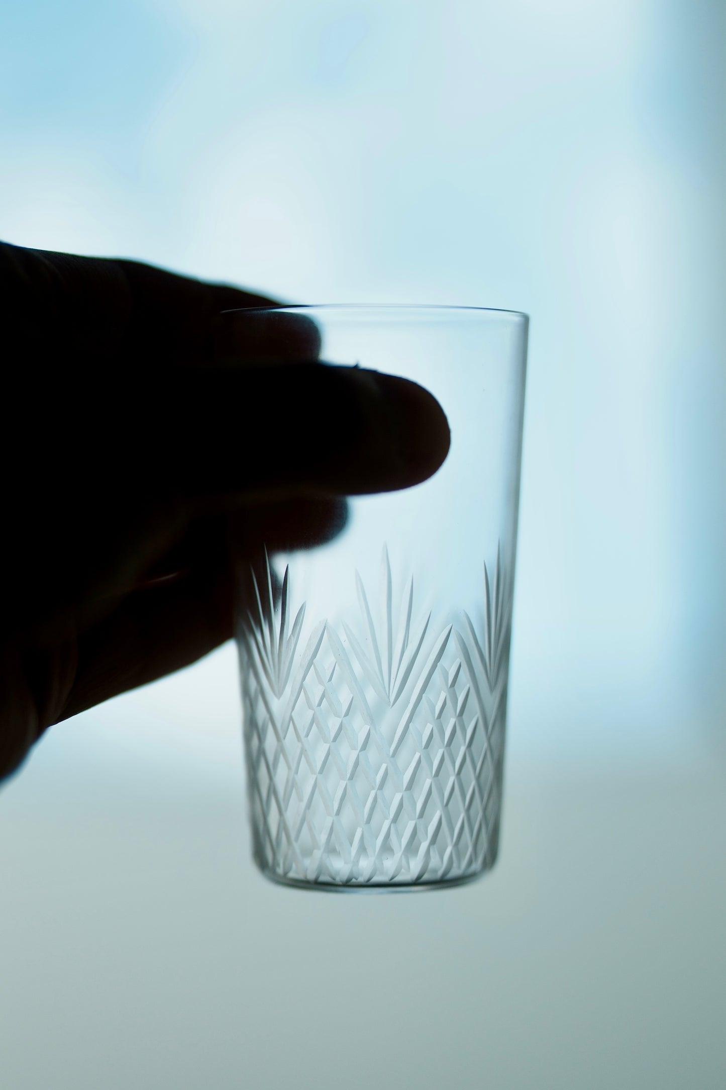 Hirota Glass Tokyo Classic Ultra-thin glass tumbler "Grate" 5oz TC-2-5