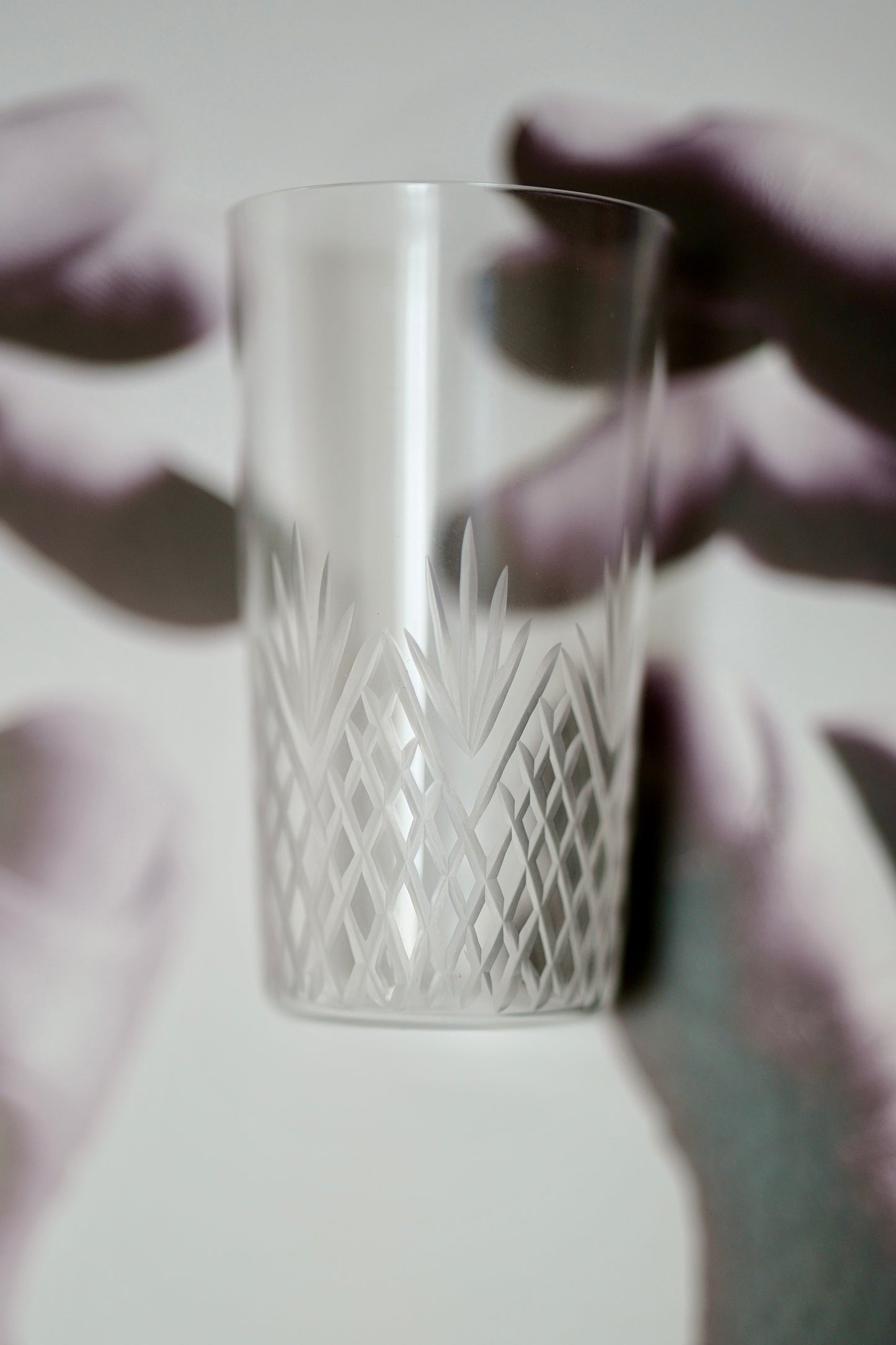 Hirota Glass Tokyo Classic Ultra-thin glass tumbler "Grate" 5oz TC-2-5