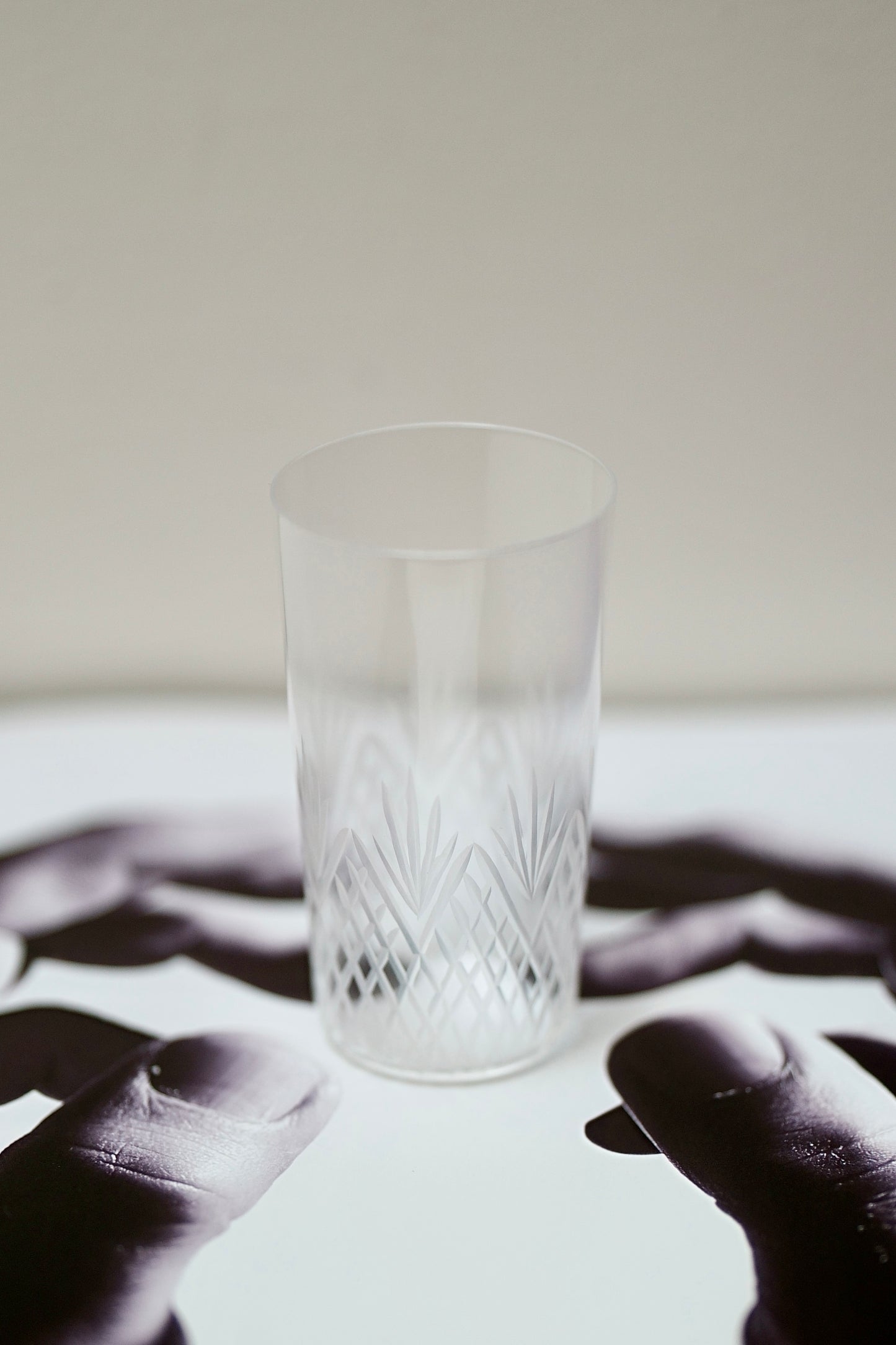Hirota Glass Tokyo Classic Ultra-thin glass tumbler "Grate" 5oz TC-2-5