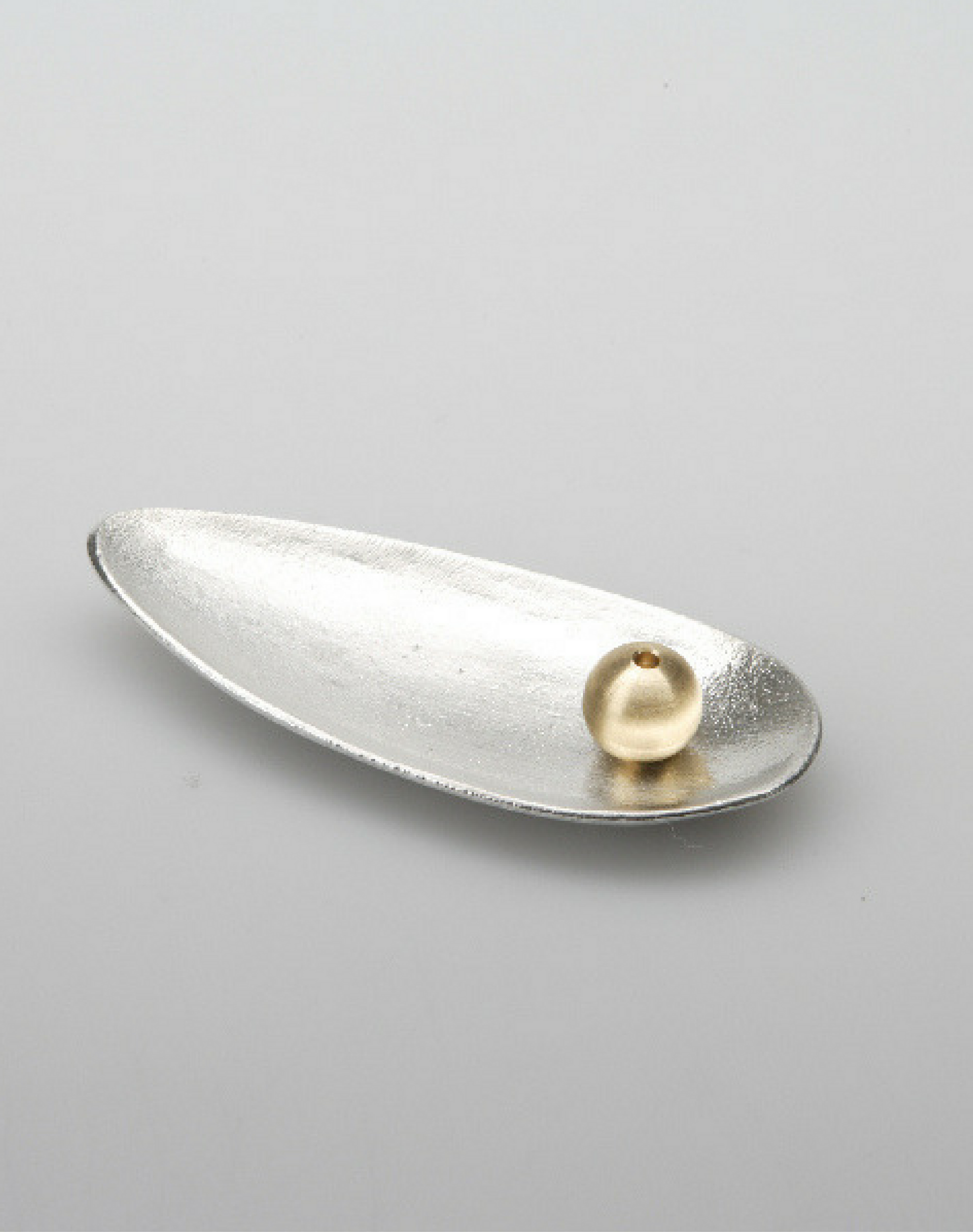 Incense stand Bamboo leaf tin - MONOLAB