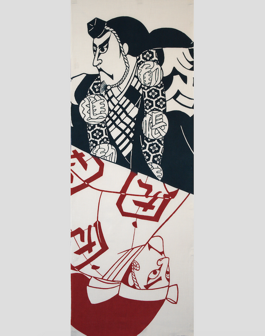 Tea towel Kabuki 'Kanjincho' - MONOLAB