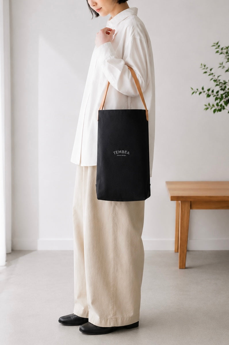 TEMBEA Baguette Tote Canvas Tote Bag