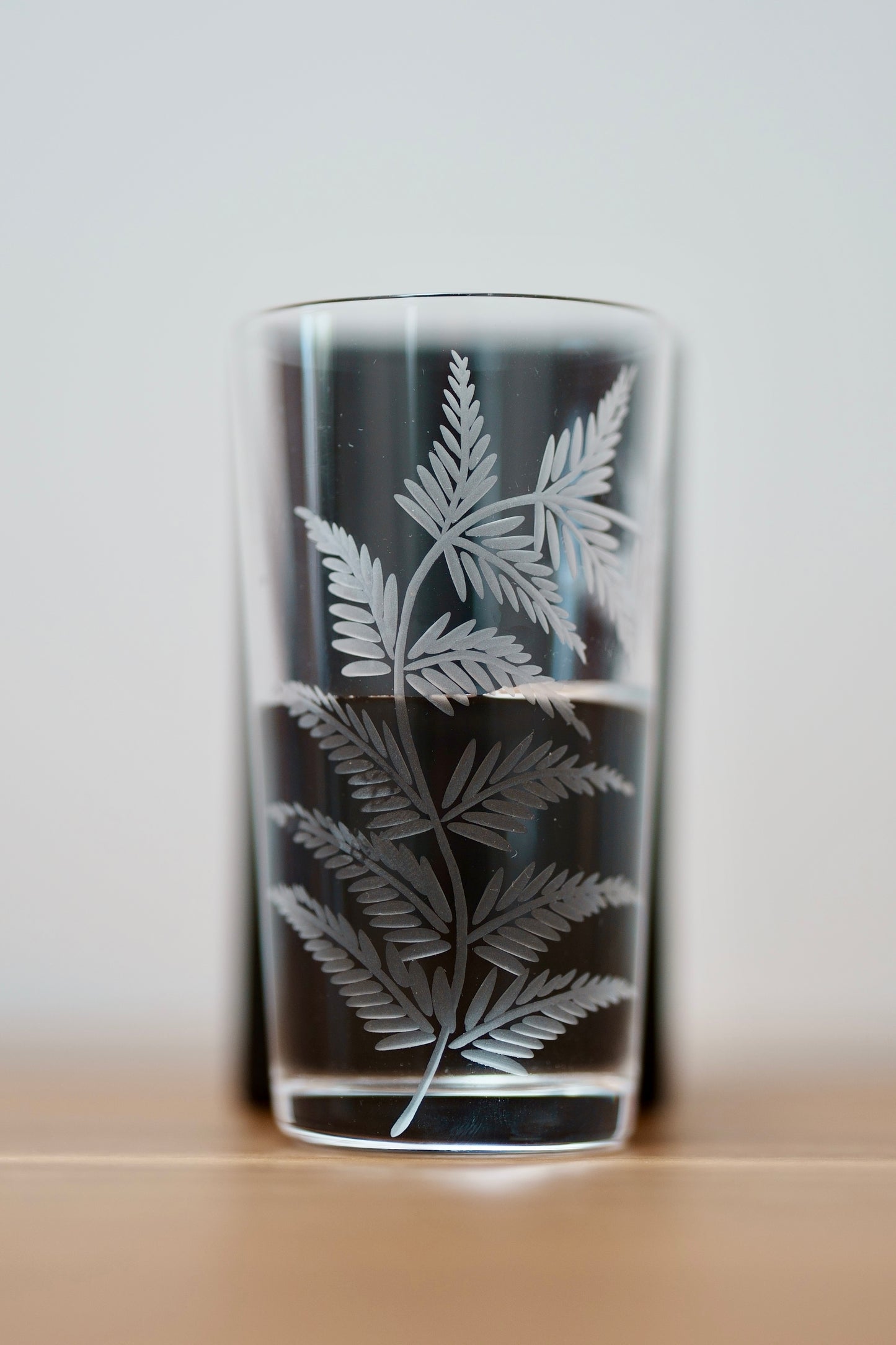 Hirota Glass Tumbler "Leaf" 150ml UR-73
