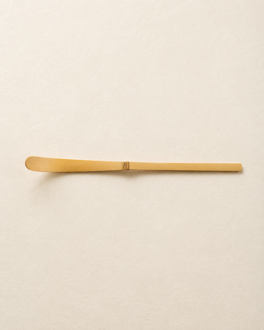 Chikumeido White Bamboo Chashaku Tea Scoop - MONOLAB