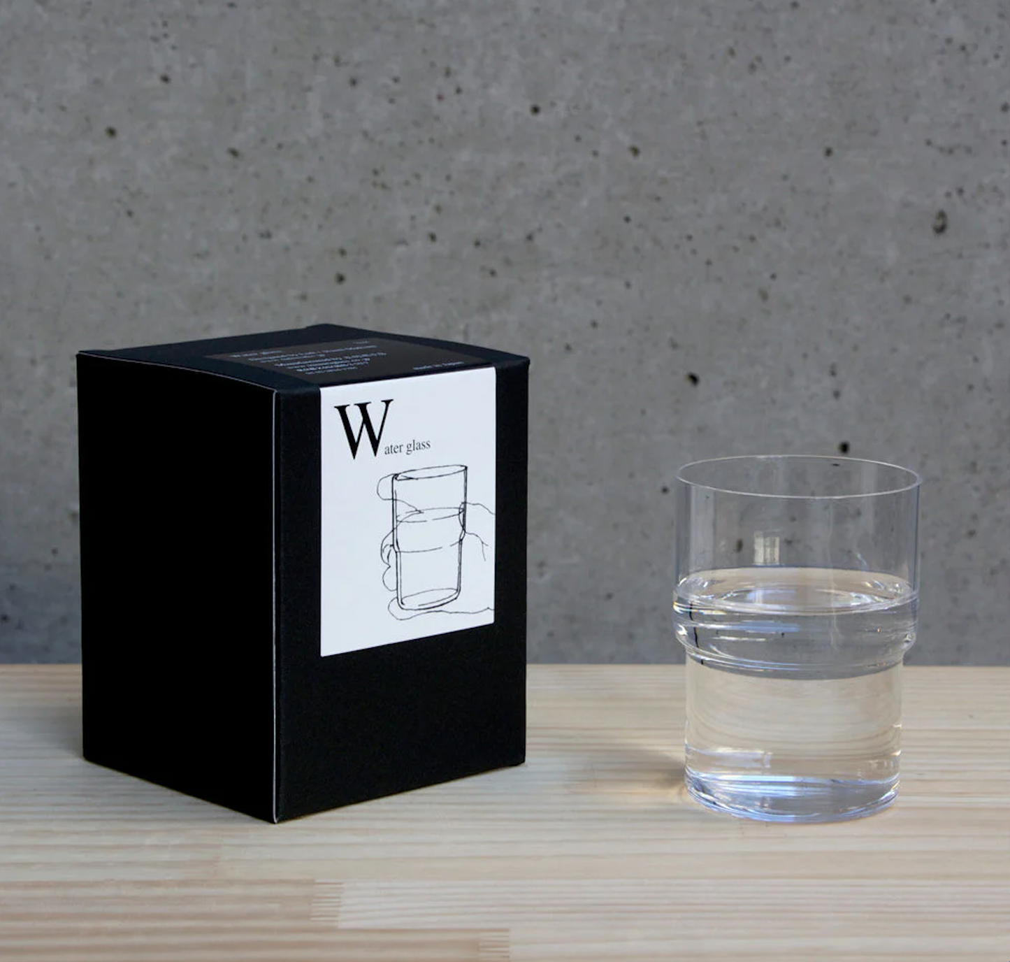 Kimura Glass Water Glass designed by Luft / Nami Makishi