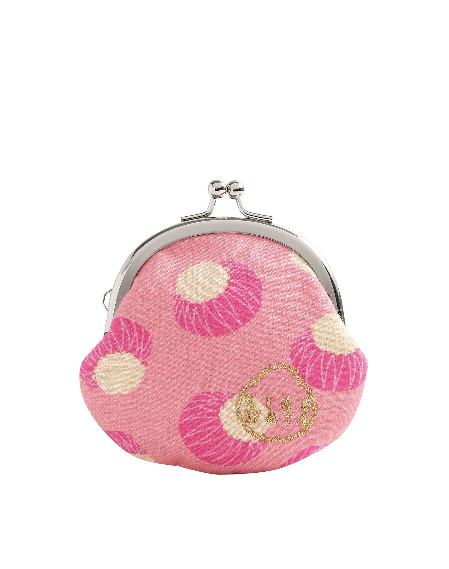 Mini Purse Pink Chrysanthemum Rice Cakes