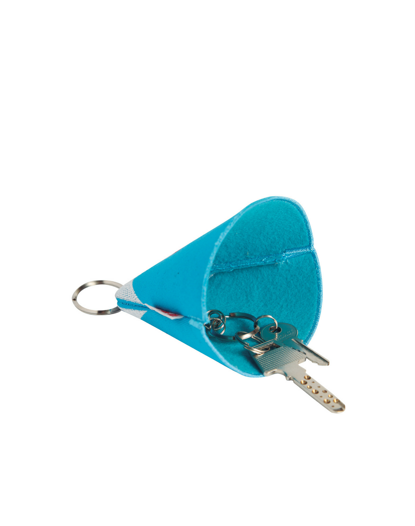 Key Chain Blue Fuji with key