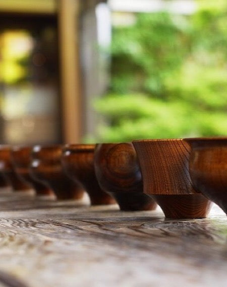 TSUMUGI Wooden Bowl TAMABUCHI Brown