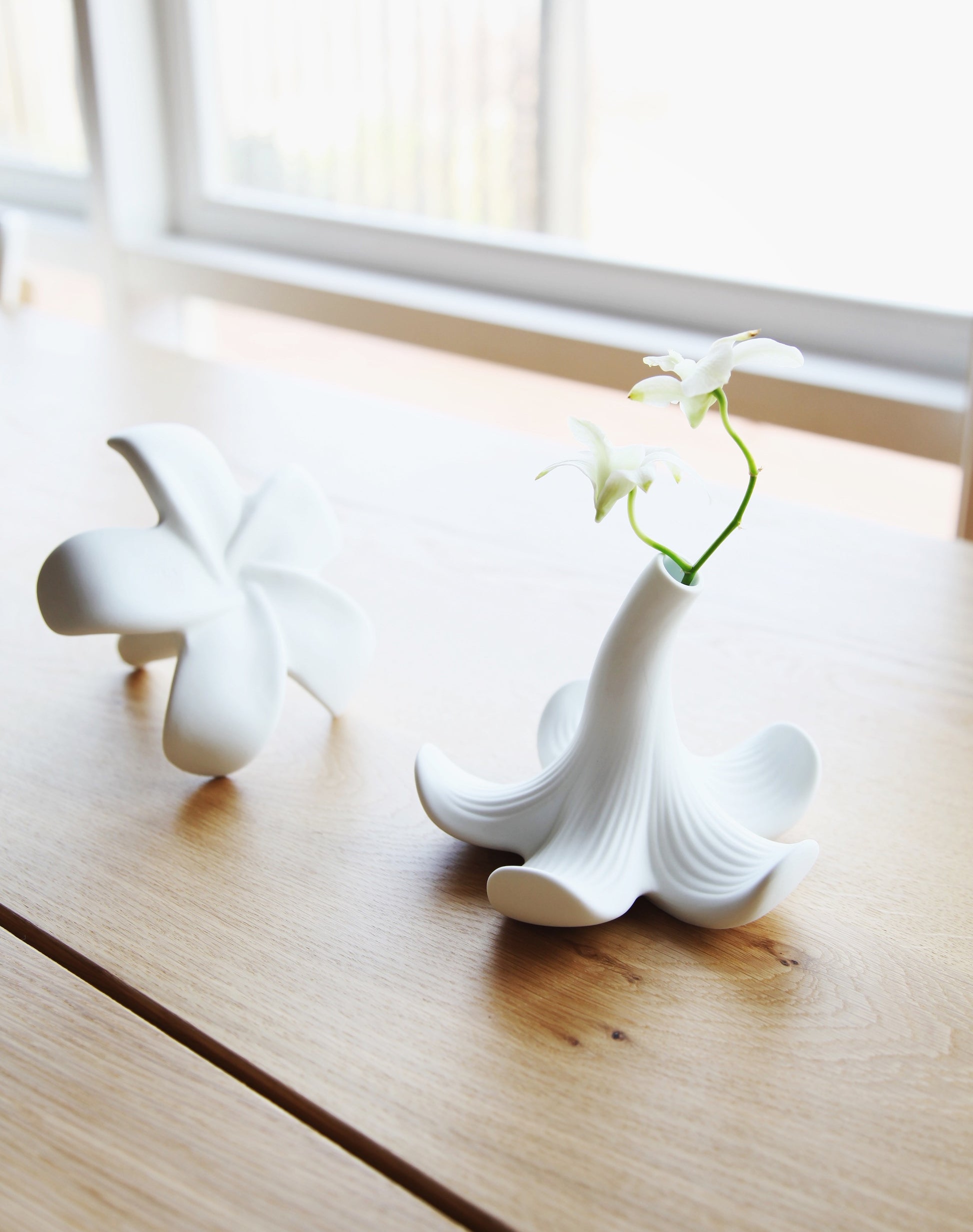 S&B Vase Lily white - MONOLAB