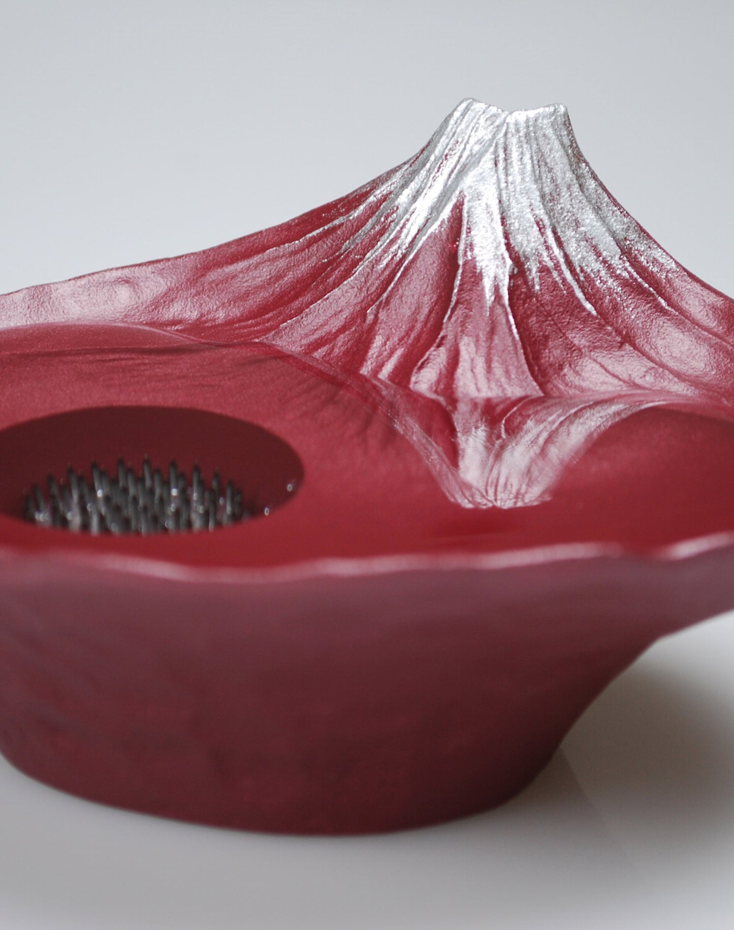 Vase Mount Fuji Red 