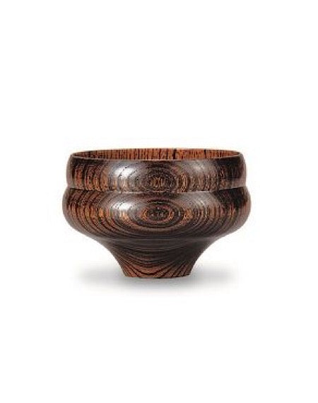 TSUMUGI Wooden Bowl HISAGO Brown