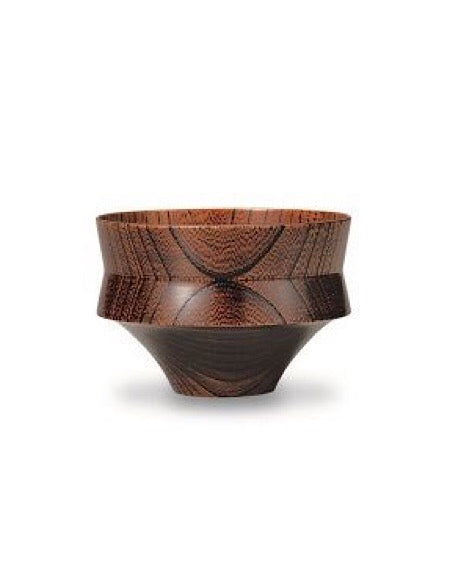 TSUMUGI Wooden Bowl KINE-Brown