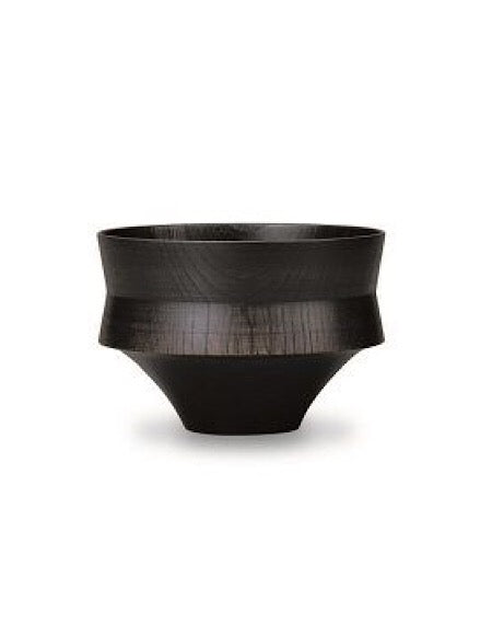 TSUMUGI Wooden Bowl KINE Black